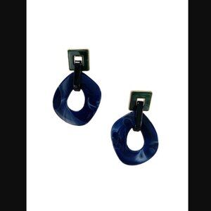 Allison New York Earrings Tica Marbled